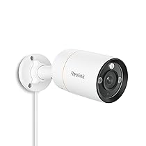 Reolink PoE 12MP Telecamera Esterno, Rilevamento di Uomo, Veicolo, Animale, Visione Notturna a Colori, Audio Bidirezionale, Avvisi Intelligenti, Time-Lapse, Slot per Scheda microSD, RLC-1212A