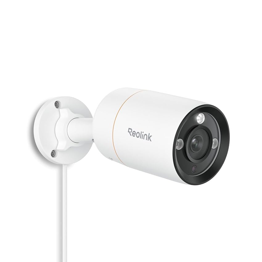 Reolink PoE 12MP Telecamera Esterno, Rilevamento di Uomo/Veicolo/Animale, Visione Notturna a Colori, Audio Bidirezionale, Avvisi Intelligenti, Time-Lapse, Slot per Scheda microSD, RLC-1212A