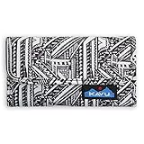 KAVU Mondo Spender Wallet Trifold Travel Clutch - Beach Batik