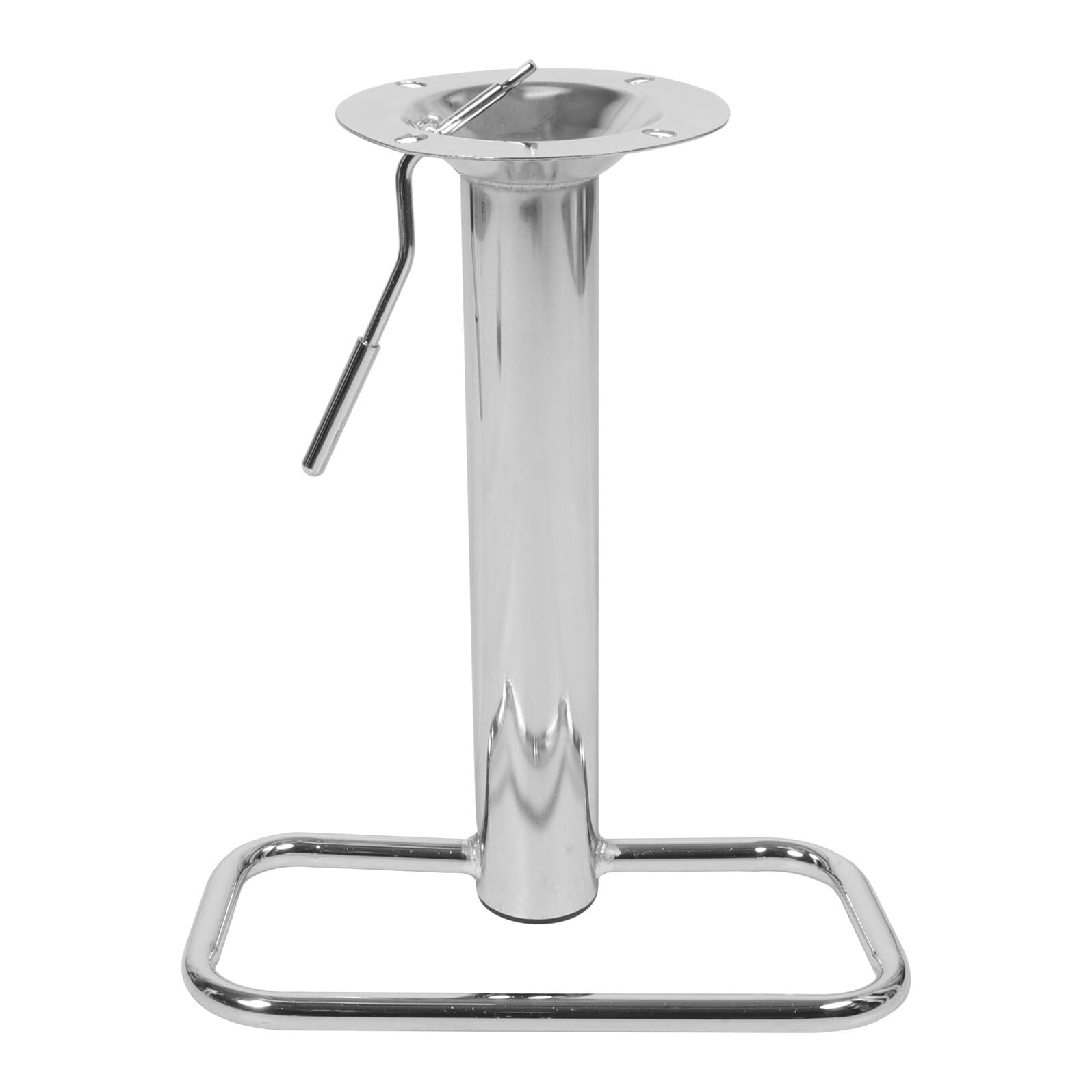Colonne élévatrice en fer argenté NUOBESTY avec repose-pieds
