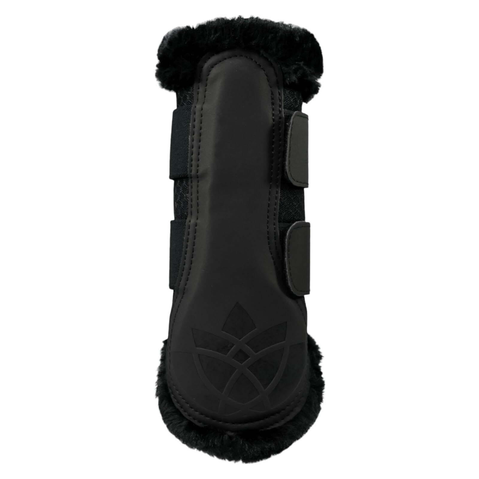 EQuest Air Flow Mesh 2.0 - Set di 2 ghette per cavalli, colore nero, XL/Full Extra