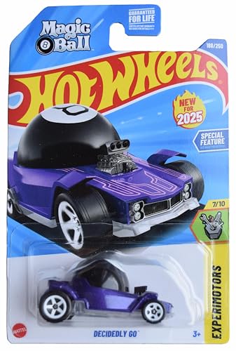 Hot Wheels Decidedly Go 1:64 Morado/Negro miniatura 1