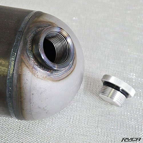 TC Bros 5 inch Round Pill Style Chopper Oil Tank Universal Fit