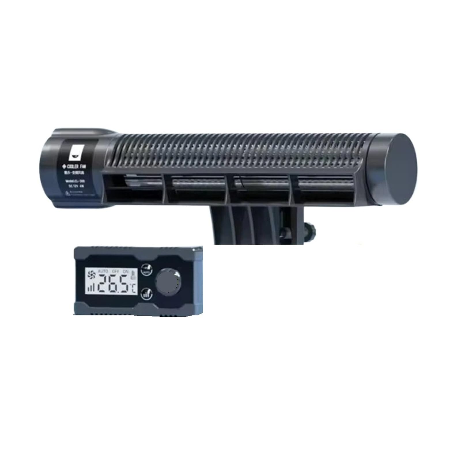 Ventilador de refrigeración for Tanque de Peces de Acuario, Adecuado for Agua de mar Dulce, Control automático de Temperatura, Controlador de Pantalla, Enfriador