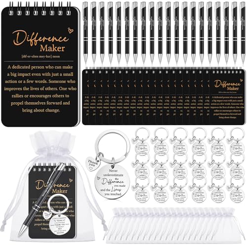 Fulmoon 80 Pcs Employee Appreciation Gifts Set Include Notepad Pen