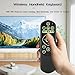 iPazzPort Air Mouse & Bluetooth Universal Remote, Backlit 2.4G USB Remote Control, for PC, Android, Smart TV, HTPC, Raspberry Pi 5