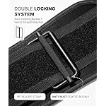 DMoose Fitness Weight Lifting Belt for Squats, Deadlift & Intense Workout - 6" Adjustable Fit Auto Lock Weightlifting Belt for Men & Women - Neoprene Gym Belts for Stability & Lumbar Back Support - Image 4