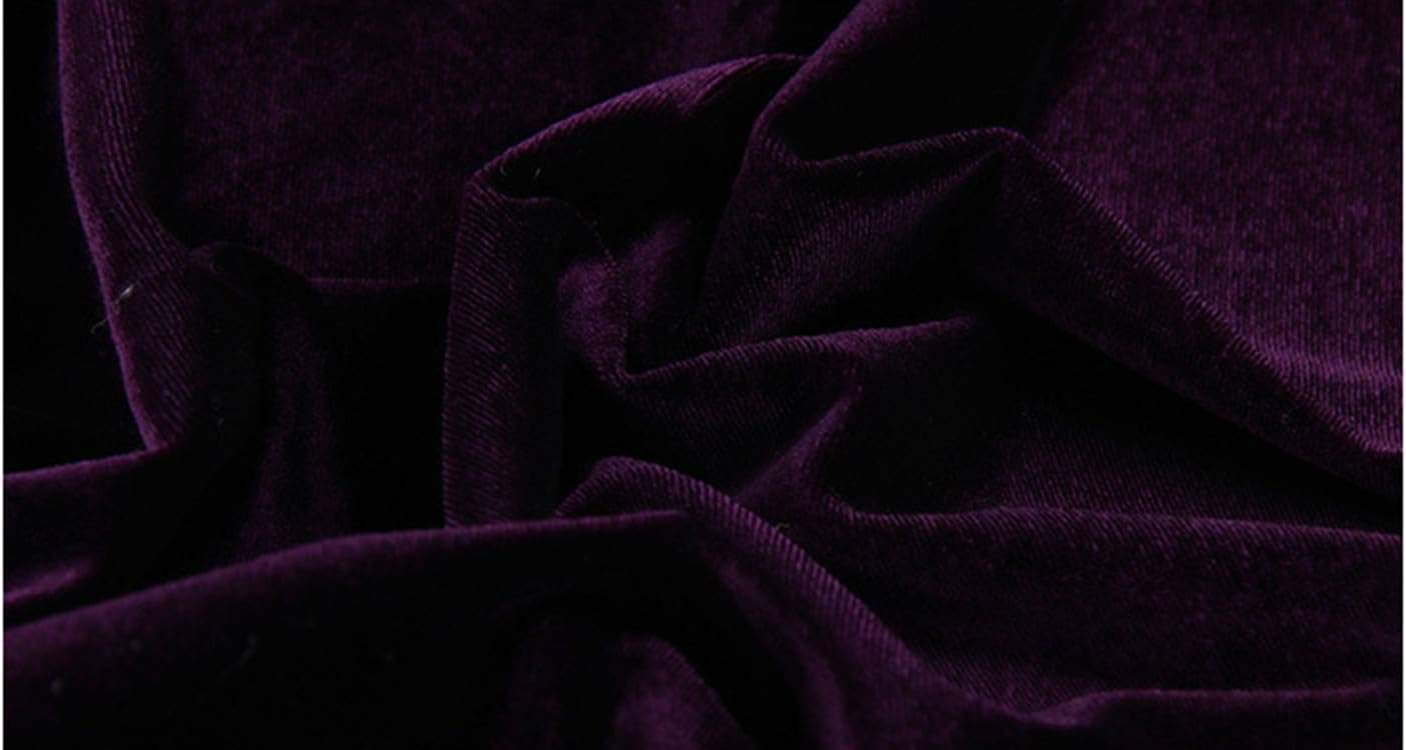 Wemaliyzd Boy's 3 Piece Velvet Formal Tuxedo Suit Long Tail Performance Party Jacket Vest Pants Set FZ065-BWT-BY(Grape, 12)