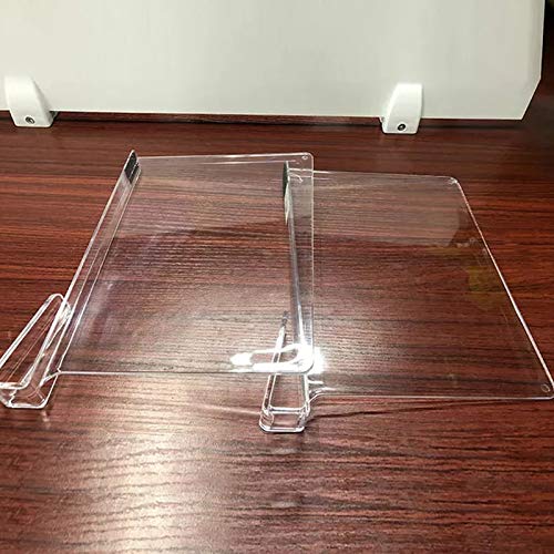 Hmdivor Clear Acrylic Shelf Dividers, Closets Shelf And Closet Separator For Organization In Bedroom, Kitchen And Office Shelves (8 Pack) #TOP5
