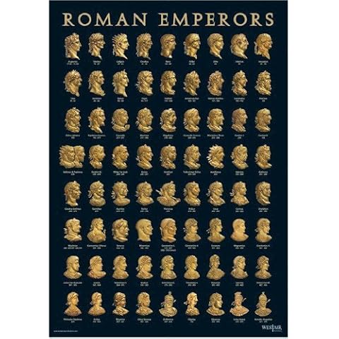 Westair Roman Emperors Poster A3 Size Cover