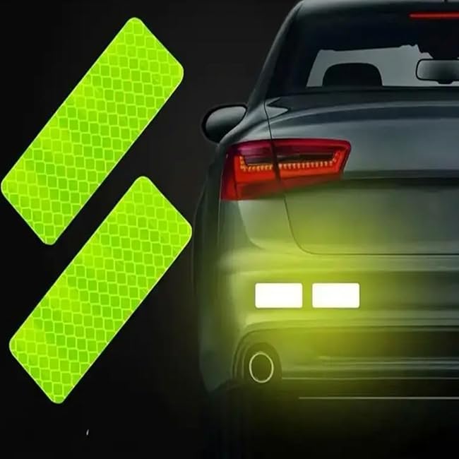 Adhesivos Reflectantes Coche Seguridad