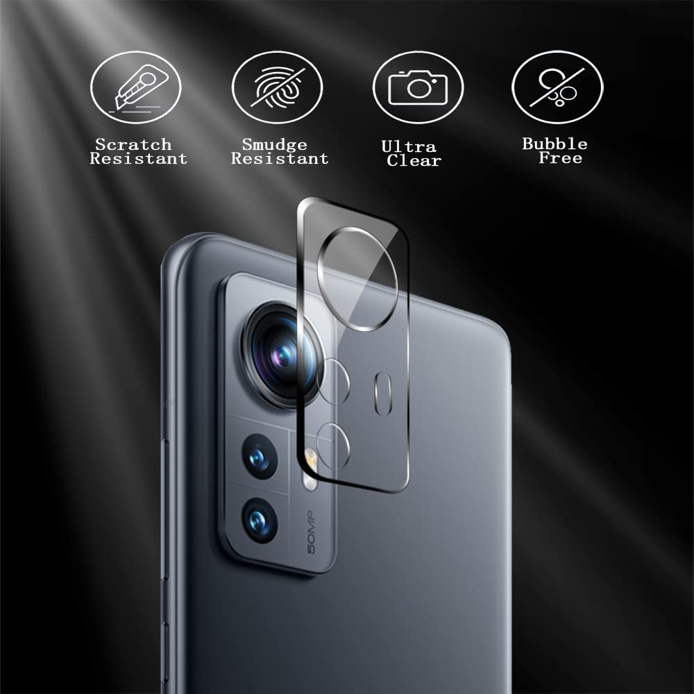 Yiunssy Protezione Fotocamera In Vetro Temperato Per Xiaomi Mi 11 Lite | 3 Pezzi | Alta Definizione E Anti Graffio - 3
