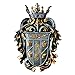 Price comparison product image Design Toscano CL6100 Count Dracula's Coat of Arms Wall Plaque, Faux Pewter Finish