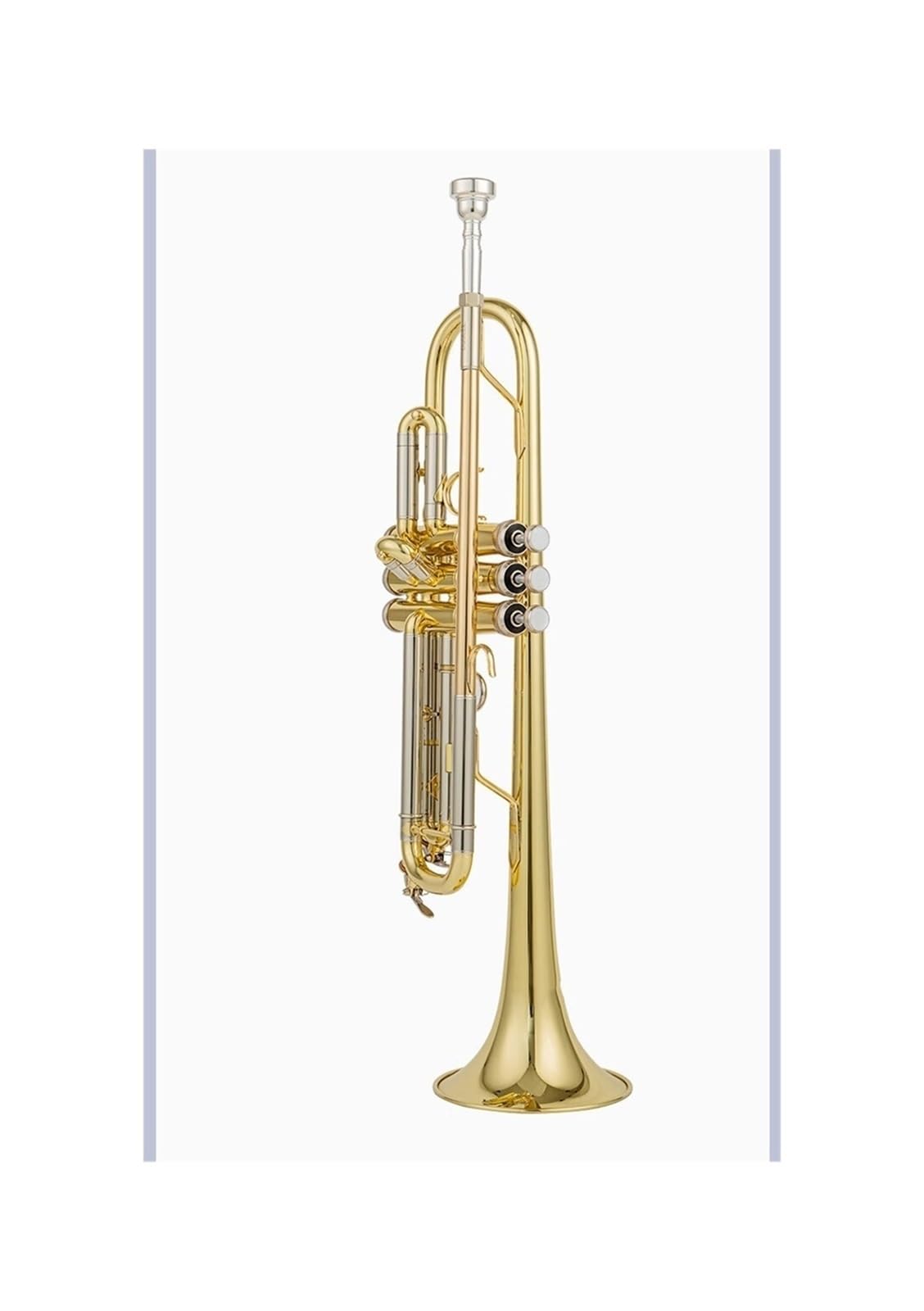 trąbka instrument Trąbka B profesjonalna orkiestra model złoty