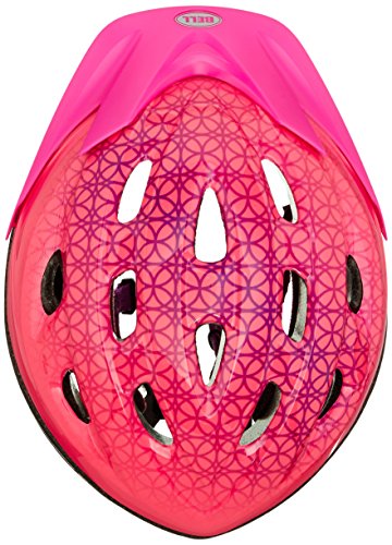 BELL 7063276 Child Pink Prismatic Rally Helmet