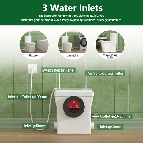 Superflo Upflush Toilet System For Basement thumb #2