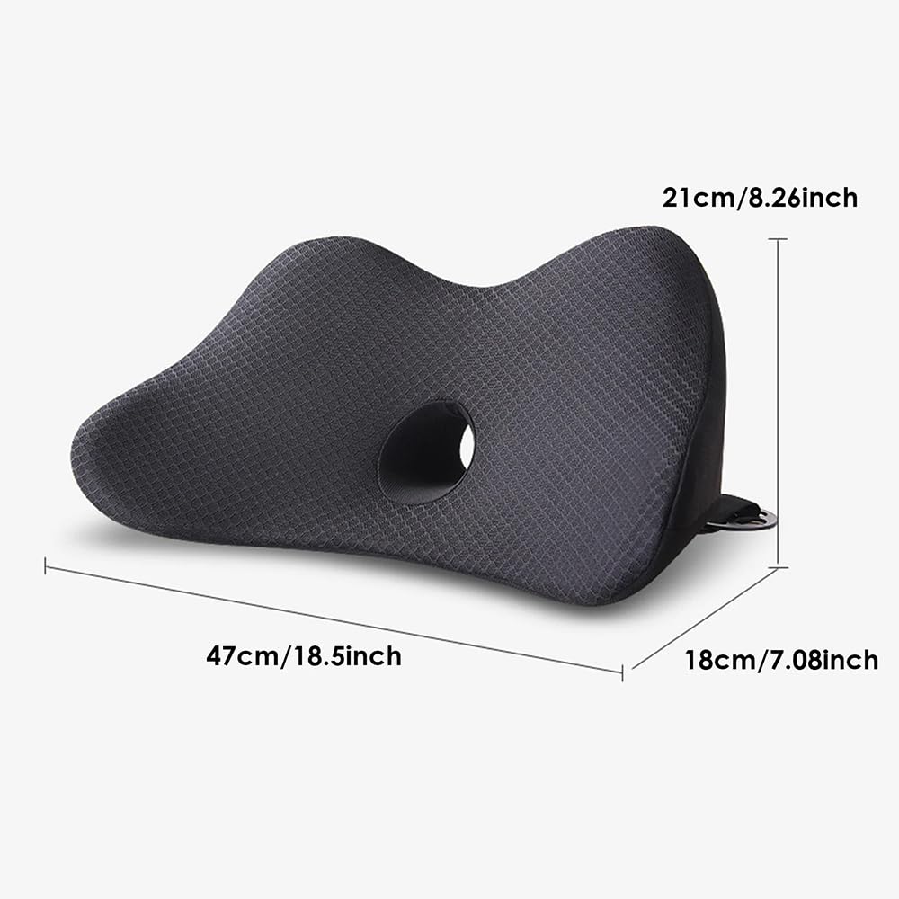 NEWFUN Coussin Siège Auto Conducteur,Coussin rehausseur Voiture,Coussin Voiture conducteur,Coussin Ergonomique Voitur,Coussins orthopédiques pour Voiture,Coussin Voiture Memoire de Forme