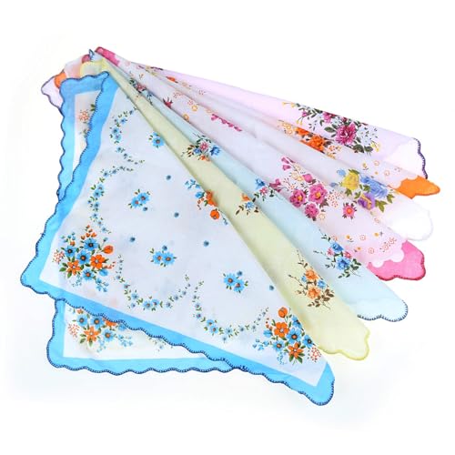 Servilletas de Tela Vintage Floral 100% Algodón 40 Piezas miniatura 3