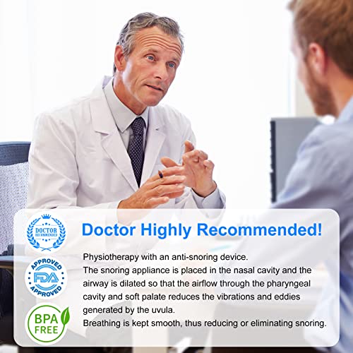 Anti Snoring Devices, Electric Variable Snore Solution, Mini Sleep Aid For Blocked Nostrils - Stop Snoring For Men And Women #TOP2