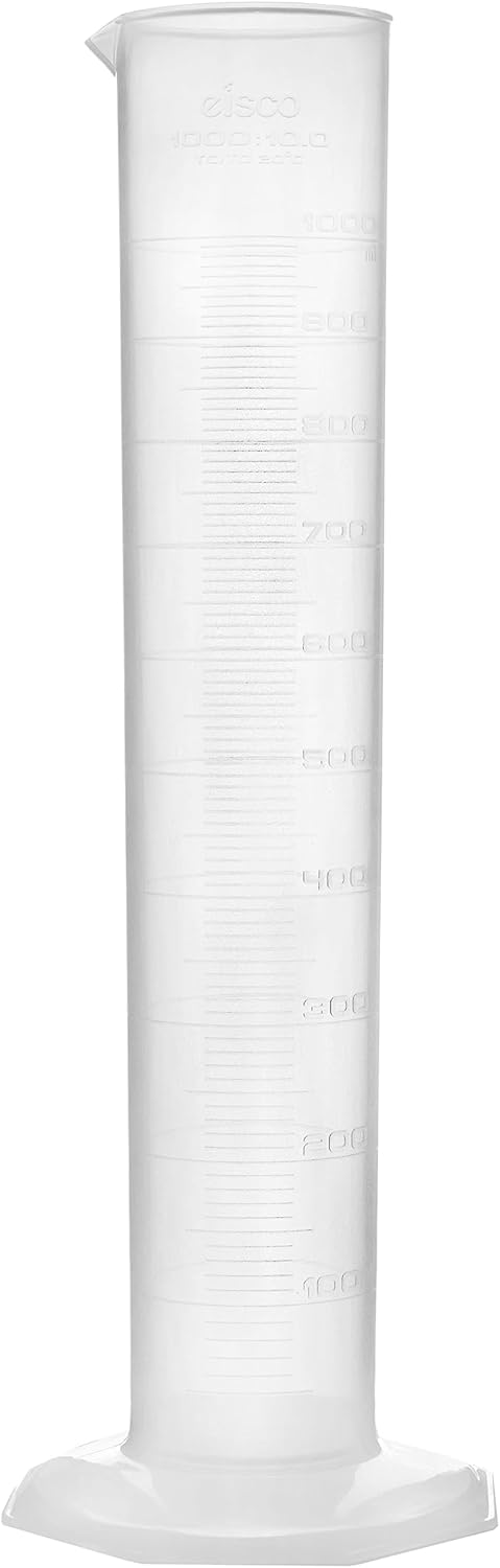 CILINDRO TARATO IN VETRO 1000 ML CL. A - Foto 4