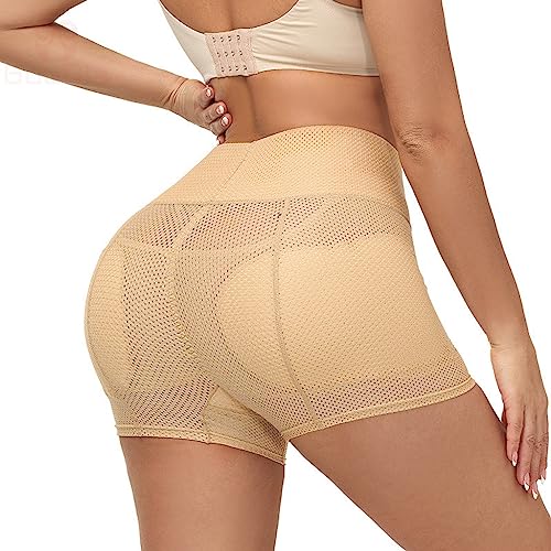 MOCHAMIK Levantador de glúteos Acolchado, potenciador de Cadera, Bragas corporales, Fajas, Banda de Cintura Ancha, Push Up, botín sin Costuras