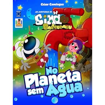 Capa do livro Simão e Bartolomeu No Planeta sem Água