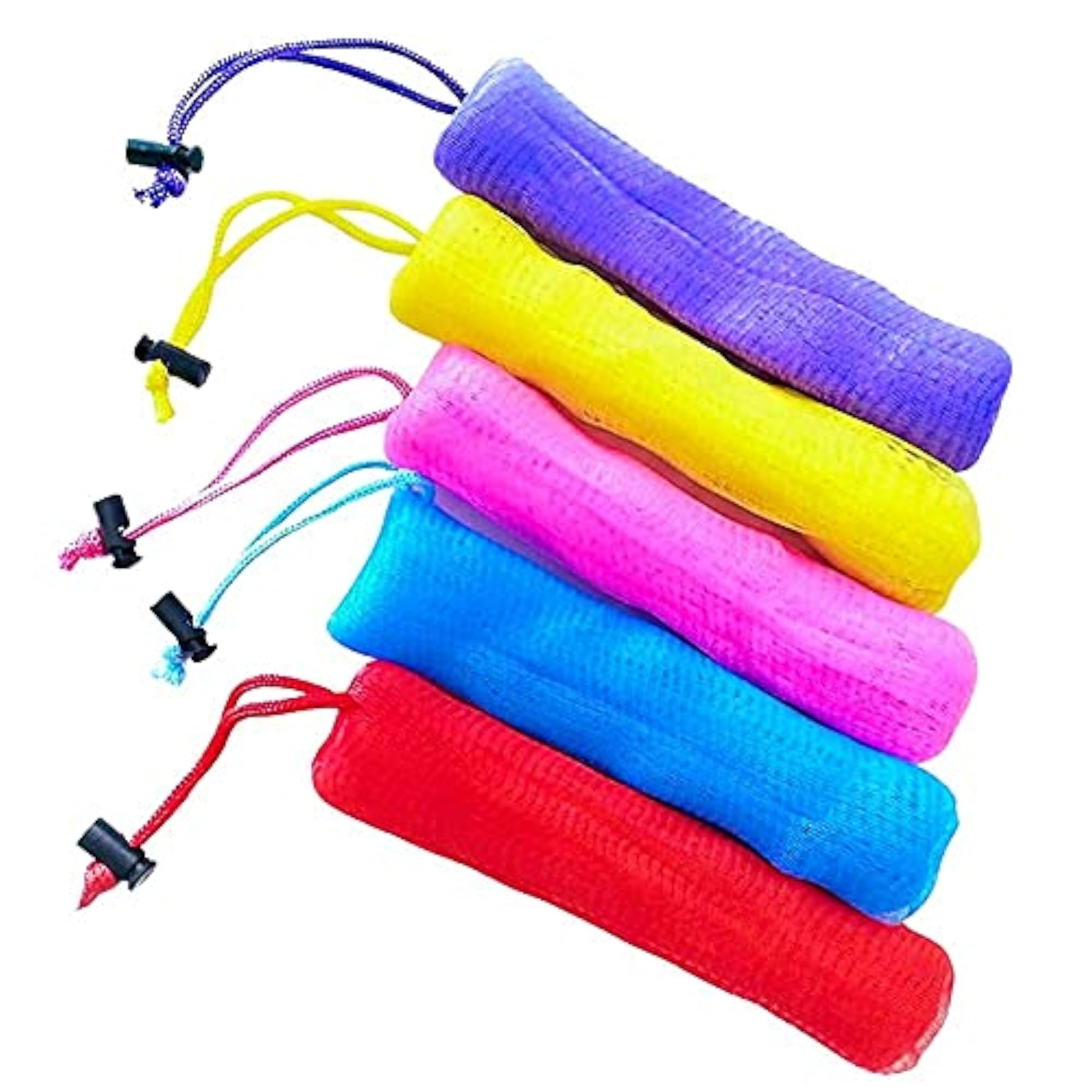 7 Piece Soap Saver Pouch Mesh Bags for Soap Bars