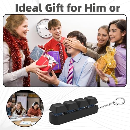 Portable Clicky Keyboard Fidget Toy - 2 Pack for All Ages - Image 7