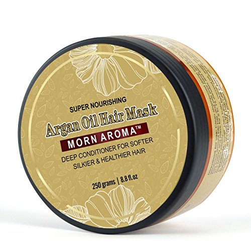 Morn Aroma Argan Oil Hair Mask Deep Conditioner Repair And Protect Damaged Hair, Dry Hair