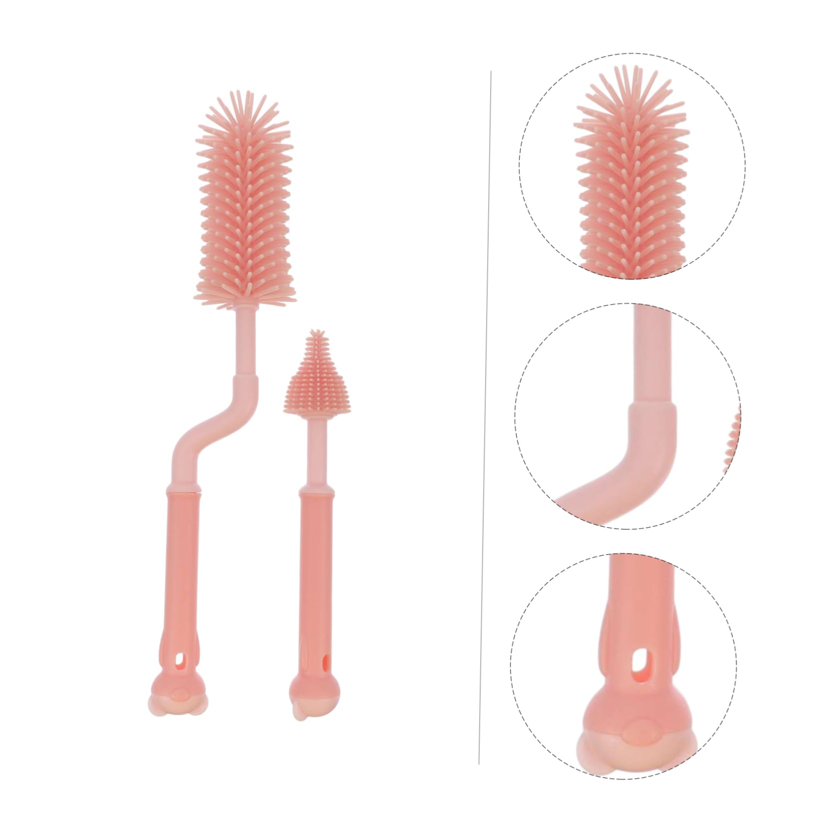 UPKOCH 6piezas Limpiador De Biberones para Bebés De Diseño para Botellas Tetinas y Cepillo y para Infantil