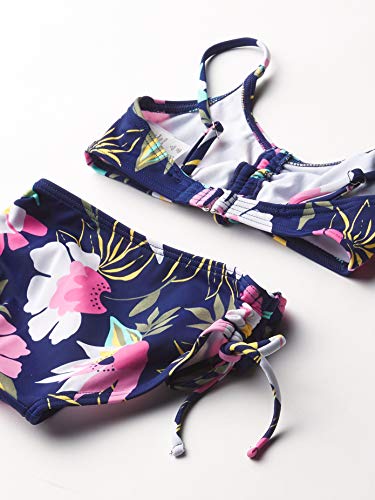 Image of Kanu Surf Girls' Willow V-Neck Bikini Beach Sport 2-Piece Swimsuits