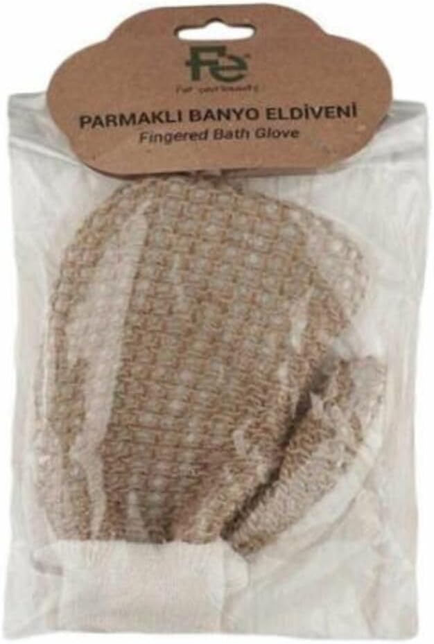 Fe Sisal Eldivenli Set
