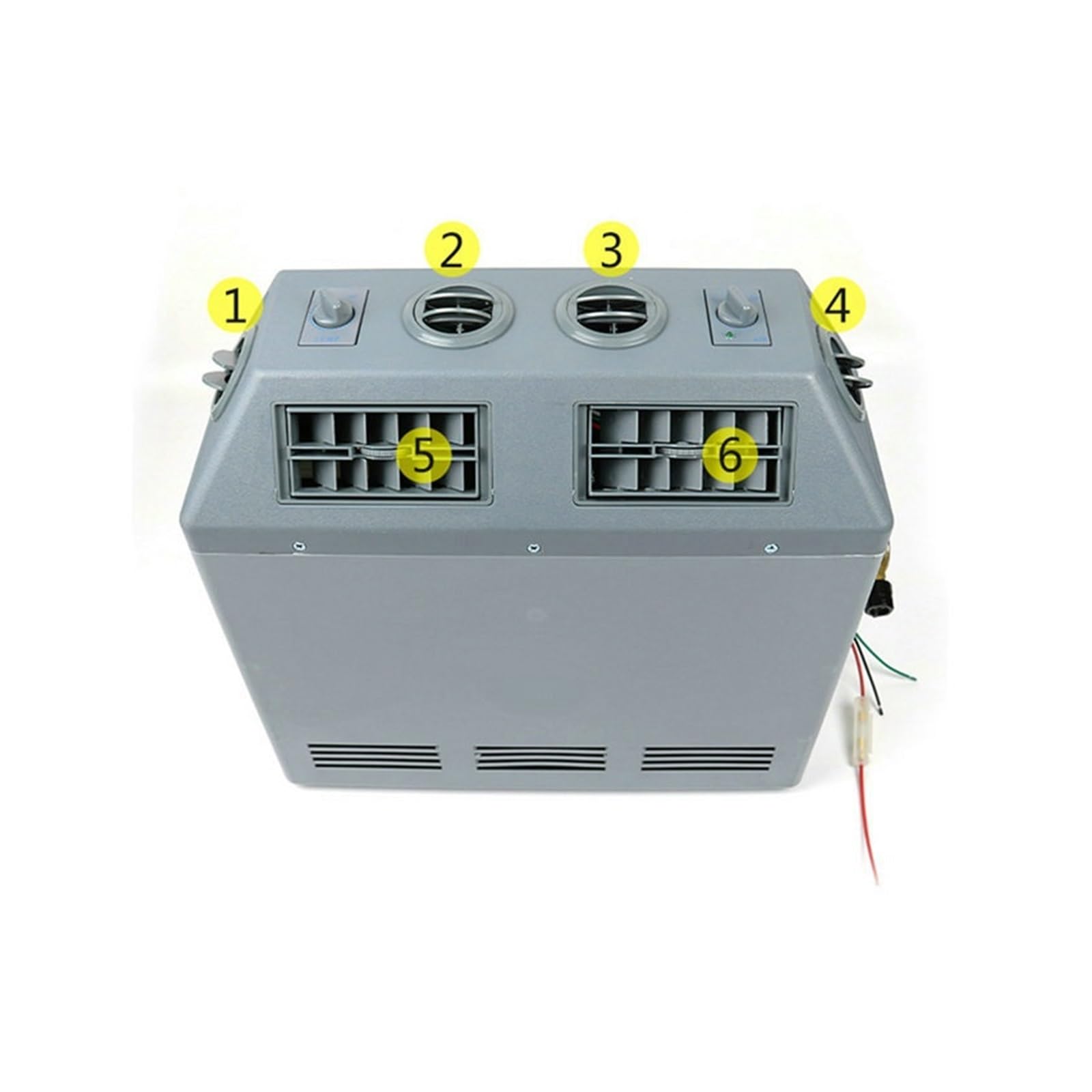 Uniwersalny zestaw parownika klimatyzacji do kampera 24V 12V
