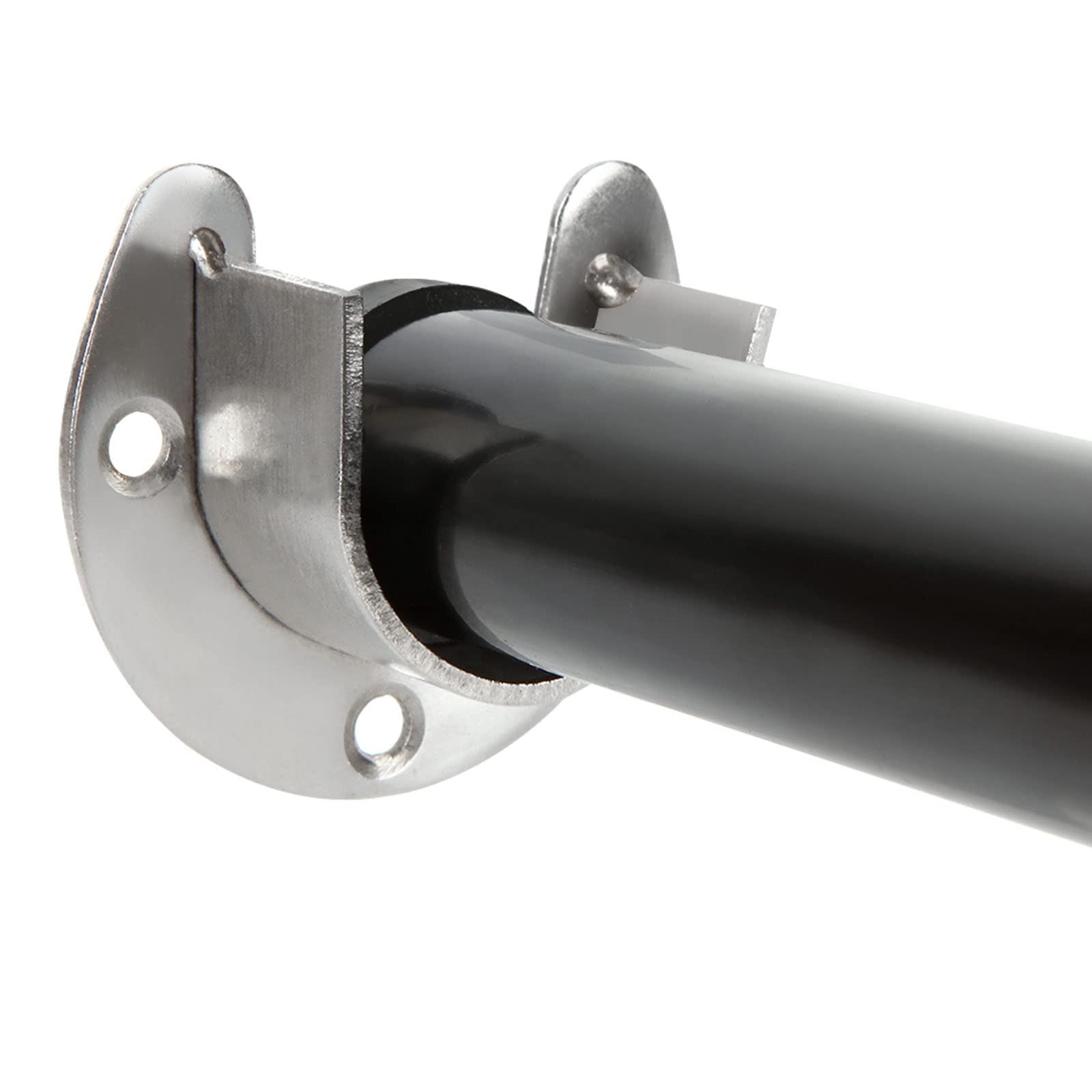 U Shaped Rpd Sound Bar Bracket 2-Pack Zinc Alloy Closet Rod Brackets - U-Shaped ...