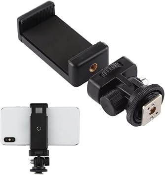 Smartphone Holder, Tripod, Smartphone Holder, Camera, Smartphone, Simultaneous Shooting, 360  Rotation, Angle Adjustable, Photography, Portrait 180  & Horizontal 360  Rotation, Universal Type