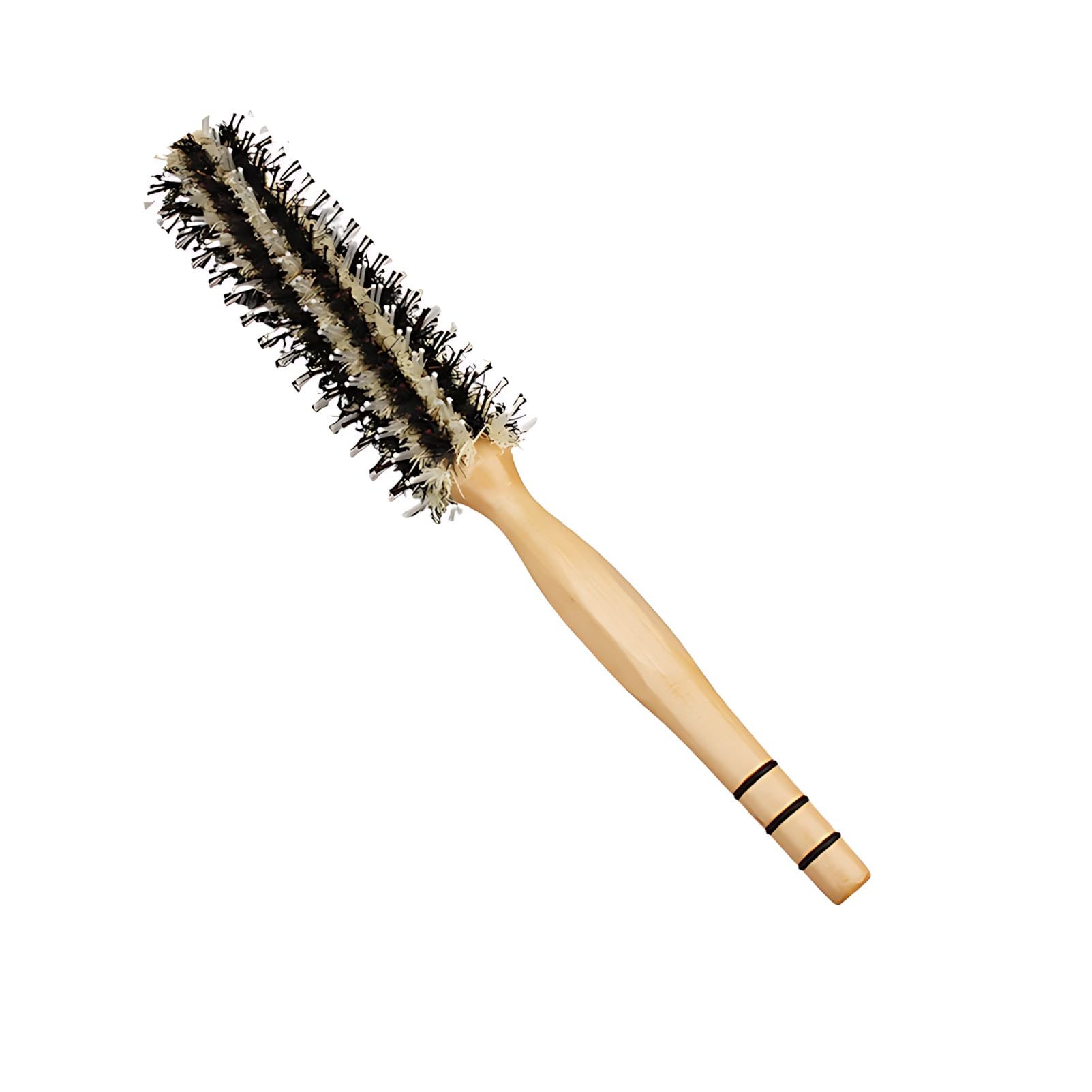 ADERFETBI Hair Comb Curly Hair Brush Hairdresser's Bristle Roller Styling Comb Curling Men's And Women's Bangs Rounded Straight Big Wave Men's and Women's Care(M)