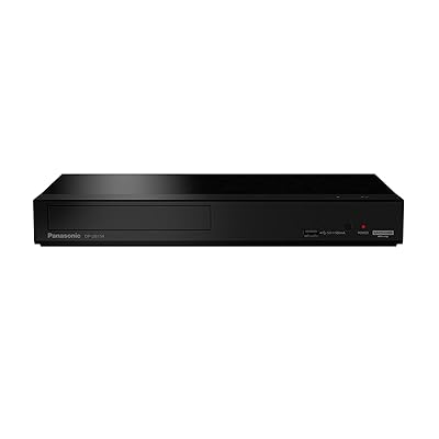 Panasonic 4K Blu Ray Player, Ultra HD Premium Video Playback and Hi-Res Audio - DP-UB154P-K DVD Player (Black)