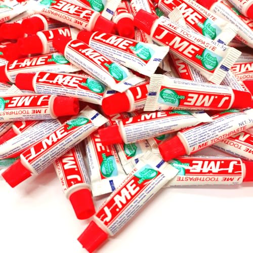 20-Pack, 3Gram,Travel Size Mint Scented Toothpaste, for Personal Teeth Care,Hotel Supplies,Hiking,Traveling,Hospital, Dental Care