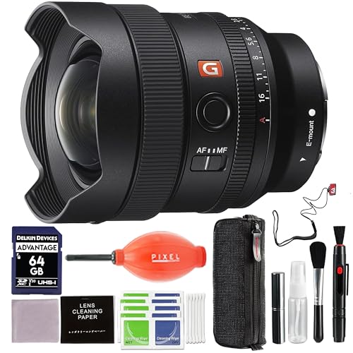 Image of Sony FE 14mm f/1.8 GM Lens (SEL14F18GM) Bundle with Advanced Accessories | Sony 14mm f/1.8 Full-Frame Large-Aperture Wide Angle Prime G Master Lens