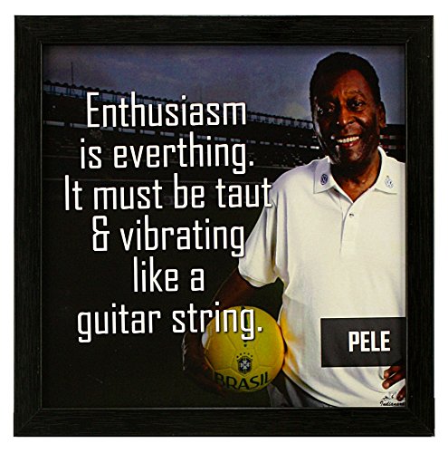 Image of Indianara 4 Piece Set of Framed Wall Hanging Football Wall Art Quotes Decor(1169) Art Prints 8.7 inch X 8.7 inch Without Glass