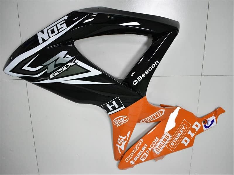 Miniatura 7 de Carenado MC naranja azul blanco apto para 2008 2009 2010 GSXR 600750 GSX-R 600 750 Molde de inyección de plástico ABS nueva carrocería 08 09 10 M76