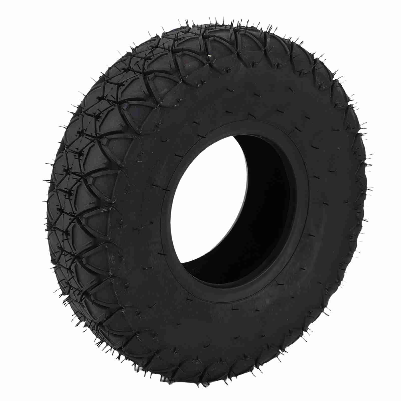 Neumático para Quitanieves 14x4.00-6 Construcción de Capas a Prueba de Pinchazos, Neumático sin Cámara Robusto para Tractor de Césped con Excelente Agarre y Antideslizante,
