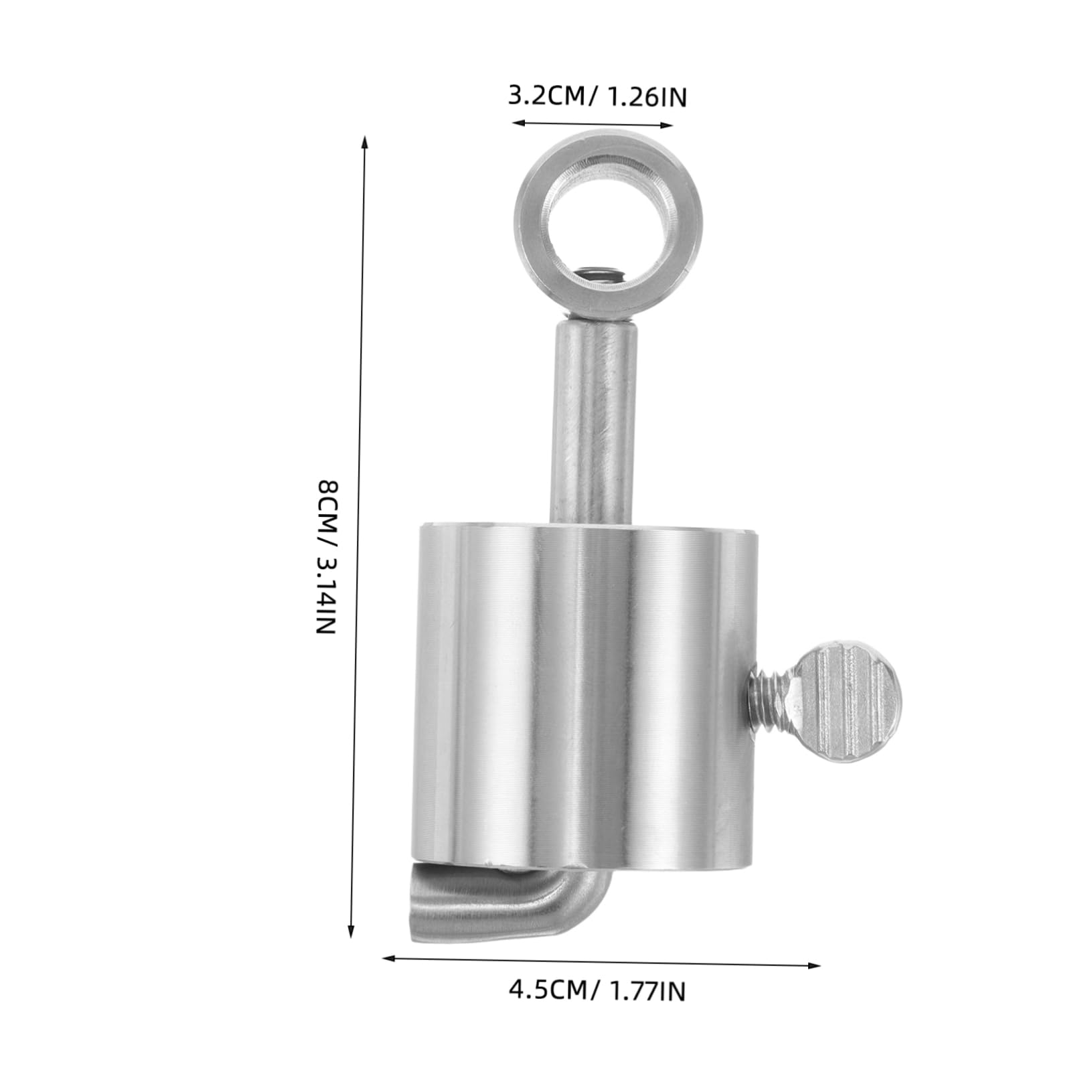 CIYODO Grill Rotisserie Accessory Bbq Spit Rod Weight Stainless Steel Spit Replacement Easy Tool-free Setup Outdoor Cooking Accessory