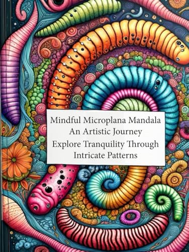 Mindful Microplana Mandala: An Artistic Journey, Explore Tranquility Through Intricate Patterns: Adult and Kids Coloring Book with Animals, Mandalas ... Learning and education (Animal Kindom)
