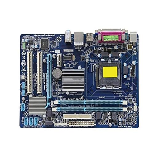 THFKLXT Pc Motherboard Computer Motherboard Fit for Gigabyte GA-G41MT-S2PT Desktop Board G41 Socket LGA 775 DDR3 Micro-ATX
