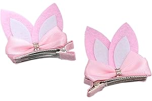 Enchanting Easter Bunny Ear Hair Clips: Adorn Your Little Princess