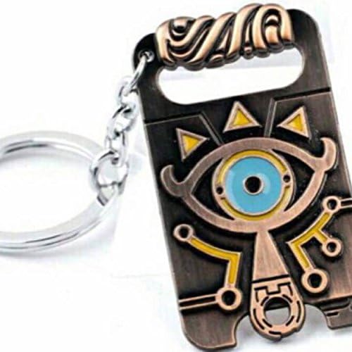 Amazon ゼルダの伝説 キーホルダー シルバー シーカーストーン リンク ニンテンドースイッチ ブレスオブザワイルド ゲーム
