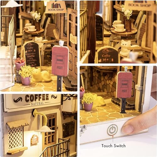 ROWOOD Book Nook Kit, 1:12 - Image 3