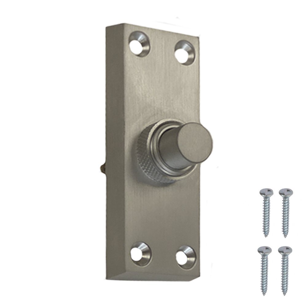 Frelan Hardware Silver 80X30mm Sc Bell Push