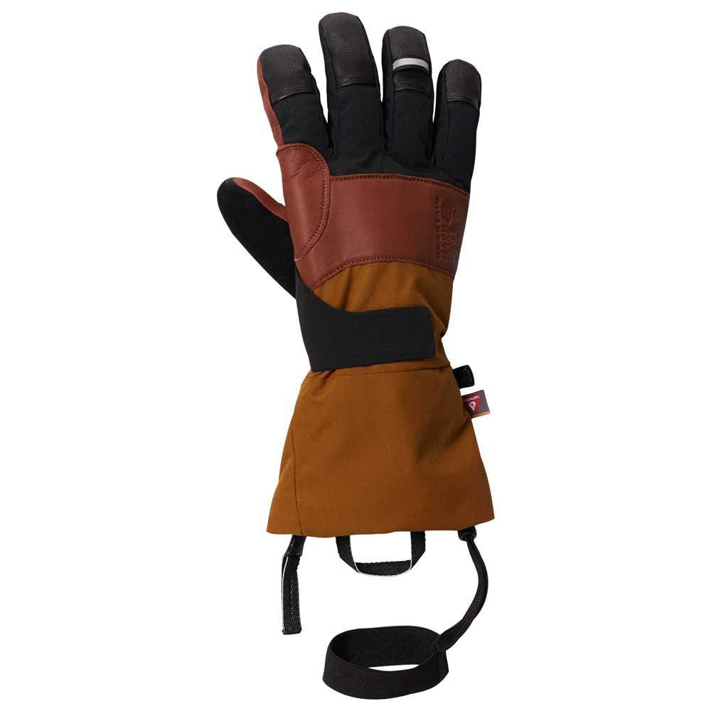 Mountain Hardwear Men's High Exposure Men's Gore-Tex Glove - Golden Brown - Medium